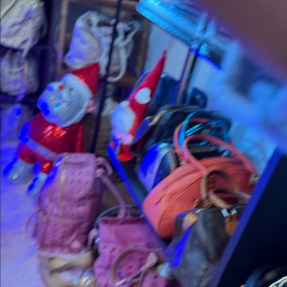 MCM Cognac Visetos Shoulder Bag - Picture 5 of 12